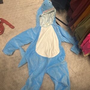 Shark costume 4-5T